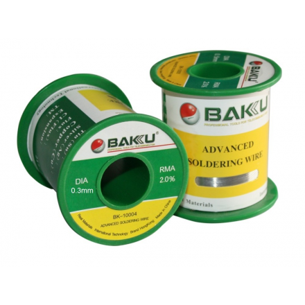 N47 Bobina de Estaño 0.3mm BAKU BK-10003, BK10003 ROLLO GRANDE