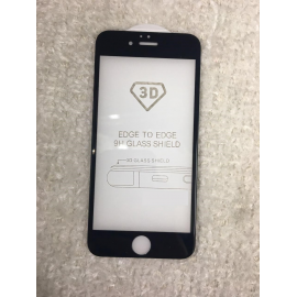 N475 iPhone 6G Plus / iPhone 6 Plus / iPhone 6S Plus Protector Cristal Templado Marco Negro