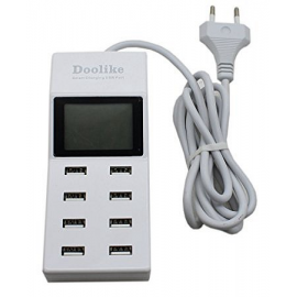 Adaptador con 8 salida de Carga Doolike Multifuncional USB Adapter Adaptador con 8 salida de Carga Doolike Multifuncional USB Adapter