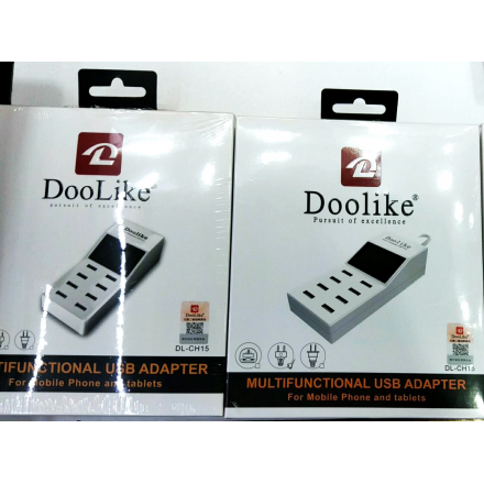 Adaptador con 8 salida de Carga Doolike Multifuncional USB Adapter 2