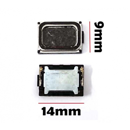 N45 Altavoz Buzzer para Nokia 5530 X6 C7 N9 6700s 6700 / Lumia 710 N710 de 14mm*9mm