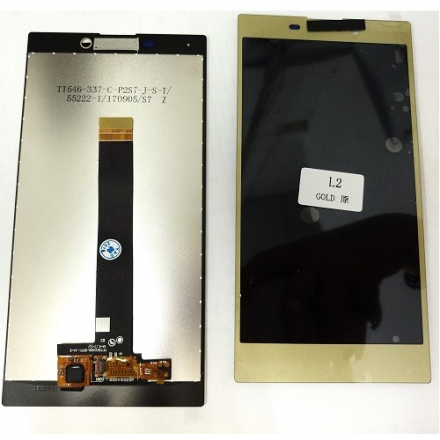 N62 Pantalla Completa Original Para SONY EXPERIA L2 ( NEGRO / ORO / ROSA )