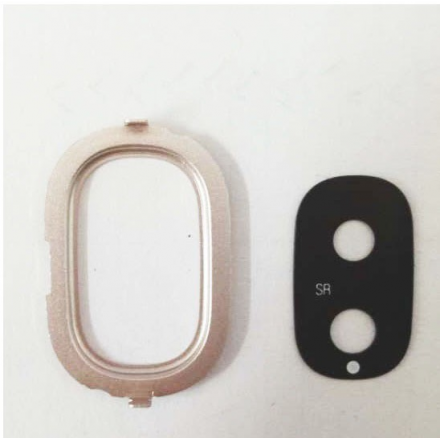 Lente Camara Completa Para SAMSUNG GALAXY J250 / J2 2018 ( NEGRO / ORO )