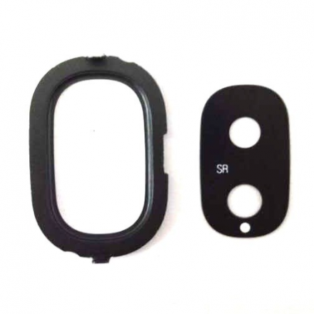 Lente Camara Completa Para SAMSUNG GALAXY J250 / J2 2018 ( NEGRO / ORO ) 2