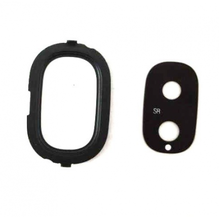 Lente Camara Completa Para SAMSUNG GALAXY J4 2018 ( NEGRO / ORO )