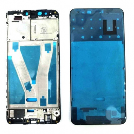 Chasis De Pantallla / Marco Central Para HUAWEI Y9 2018 ( BLANCO / NEGRO )