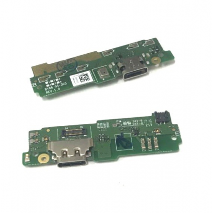 Modulo Conector de Carga MicroUSB, Vibrador y MIcrofono para Sony Xperia XA F3111, Xperia XA Dual F3112