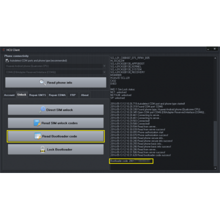HCU Cliente – huawei vendedor Repairar y Huawei IMEI,MEID, Unlock FRP bootloader 2