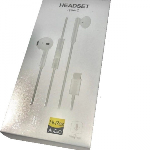 Cargador Cable Typo-C Con Microfono Para Huawei / Xiaomi / HeadSet CM33