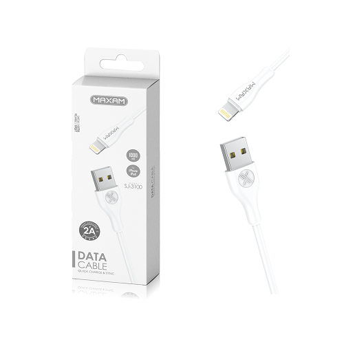 Cable Lightning iPhone De 1 Metro 2A / SJ-3100 / MAXAM