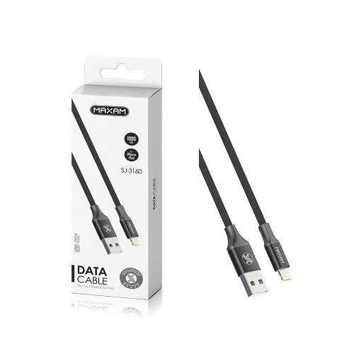 Cable Lightning iPhone De 1 Metro 2A / SJ-3160 / MAXAM