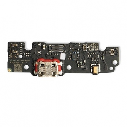 Placa De Conector De Carga Micro USB Con Micrófono para Moto G6 Play