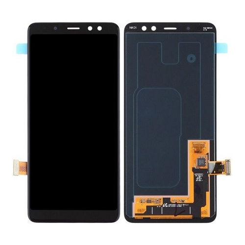 pantalla samsung completa a8 2018 a530f  color negro oro azul gris compatible todos