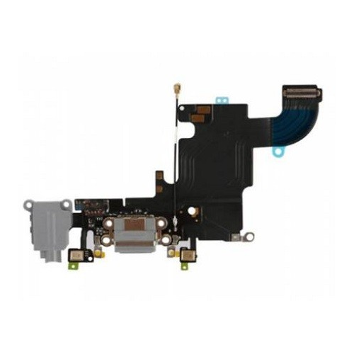 Circuíto flex con conector de carga y accesorios, micrófonos y conector de audio blanco para Apple 