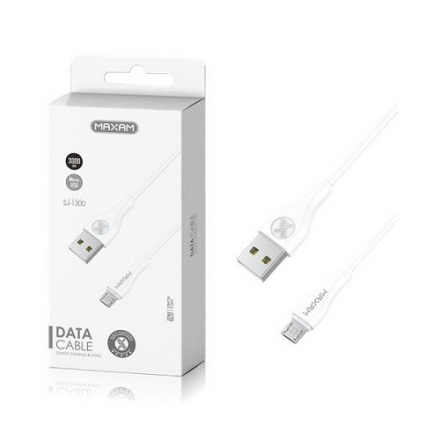 Cable Micro USB De 3 Metros 2A / SJ-1300 / MAXAM