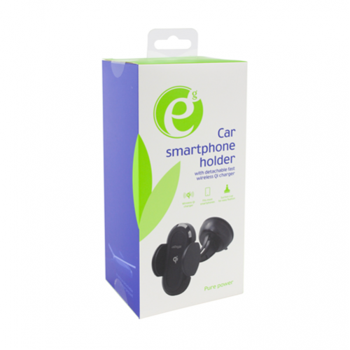 Cargador inalambrico con Soporte de Coche 5W / energenie / Qi charger