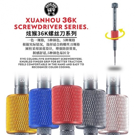 Destornillador de Gran Calidad Xuan Hou 36K / Punta Triangular ▲0.7 2