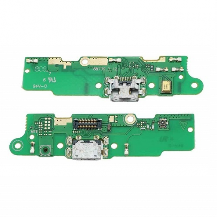 Placa De Conector De Carga Micro USB Con Micrófono Para...