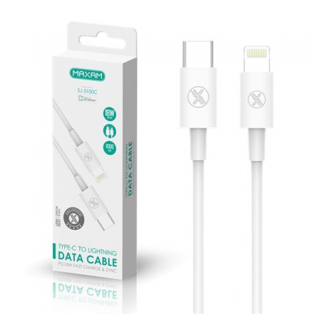 Cable Cargador De Tipo C a Lightning / SJ-3100C / MAXAM