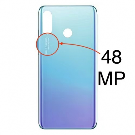 Tapa Trasera Para Huawei P30 Lite Color Azul Cielo