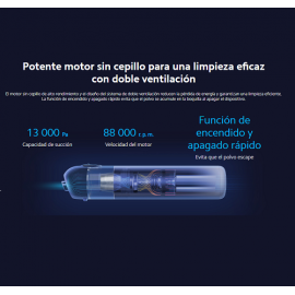 Mini Aspirador Compacto Portatil Xiaomi Mi Vacuum Cleaner Mini
