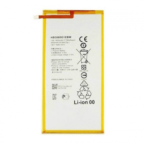 N185 Bateria HB3080G1EBW Para Huawei T3-10 / Media Pad M1 8 / S8-701 / T1-A21 de 4800mAh