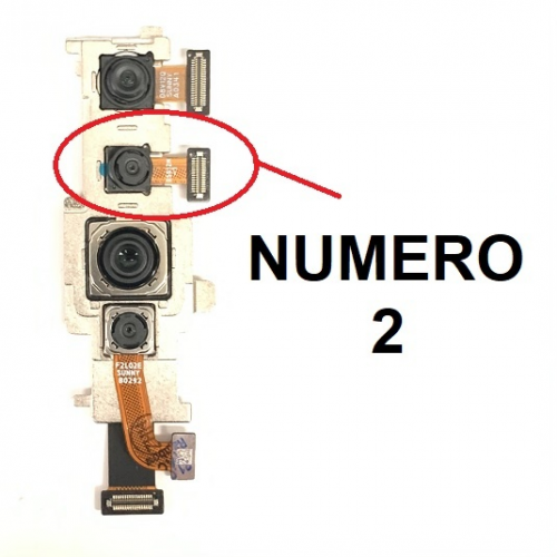 N347 Camara Trasera Numero 2 Para Xiaomi Mi Note 10 Lite