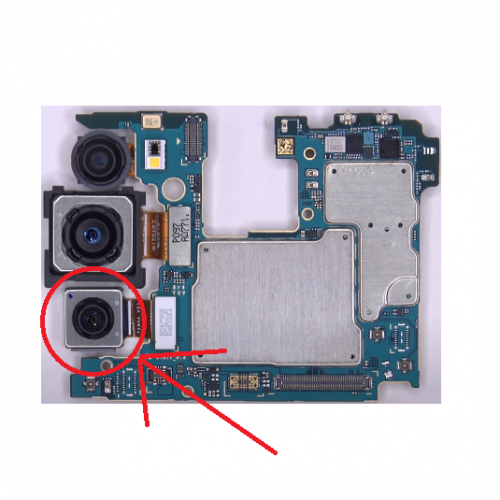 N341 Camara Trasera Telefoto Para Samsung Galaxy S20 FE / G780