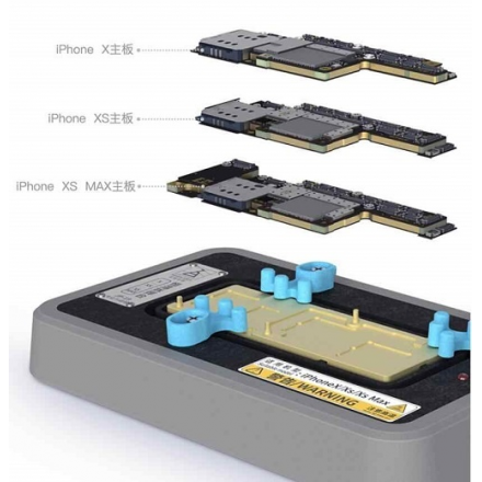 Plataforma de Calefaccion Para Separa Placa Bases de Iphone X / XS / XS MAX Voltage AC110/220V / MEGA IDEA