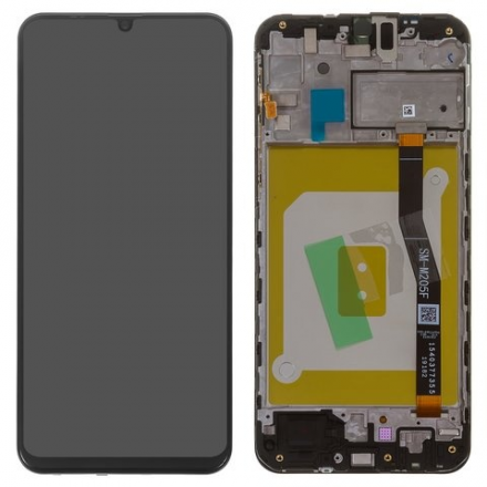 Pantalla Completa Original LCD Y Táctil Con Marco para Samsung Galaxy M20 (2019) M205F