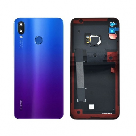 Tapa Trasera ORIGINAL SERVICE PACK Para Huawei P Smart Plus / Con Lente y Flex Huella