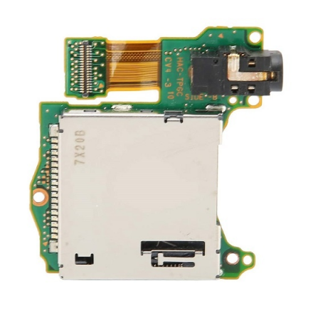 Lector De Juegos / Ranura Para Tarjetas / Conector Jack Audio Para Nintendo Switch