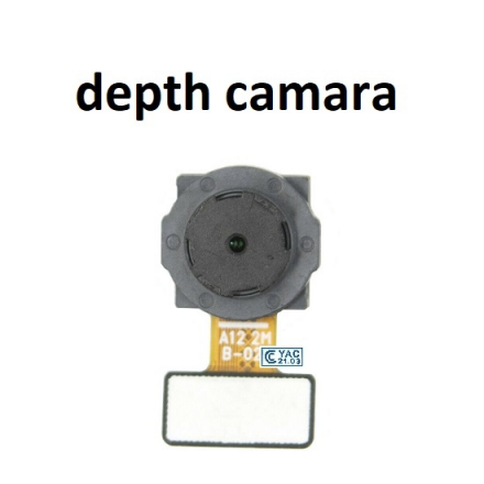 N84 Camara Trasera De Profundidad Para Samsung Galaxy A12 / A125 / A12 2021 / A127