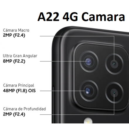 Cámara frontal de 5 Mpx para BQ Aquaris E5 4G, Aquaris E5S 2