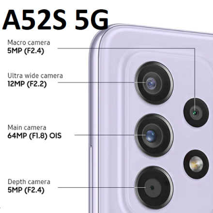 Camara Trasera De Profundidad Para Samsung Galaxy A52S 5G / A526 2