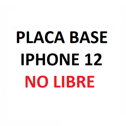 Placa Base iPhone 12 Para Piezas