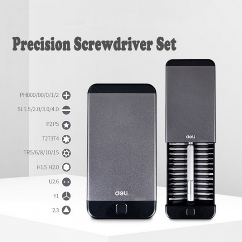 Destornilladores De Precision / 25 En 1 / DL3525 / DELI