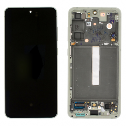 n159 Pantalla Completa LCD Y Táctil Original Con Marco para Samsung Galaxy S21 FE 5G G990B