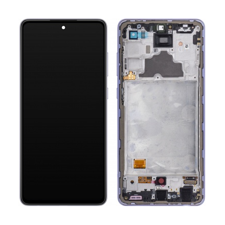 N81 Pantalla Completa Original Con Marco Samsung Galaxy A72 / A725/726(A72 4G/5G 2021)