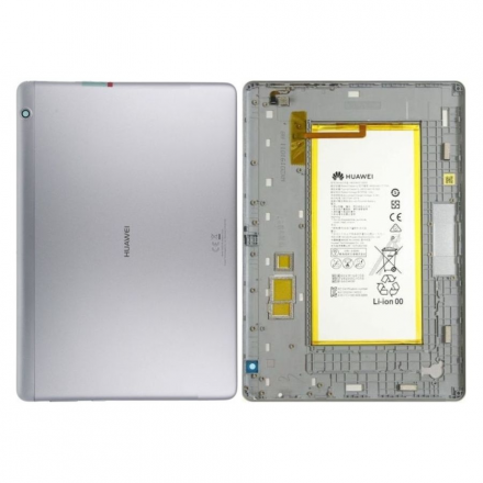 Tapa Trasera Con Bateria Original Para Huawei T3-10 - GRIS