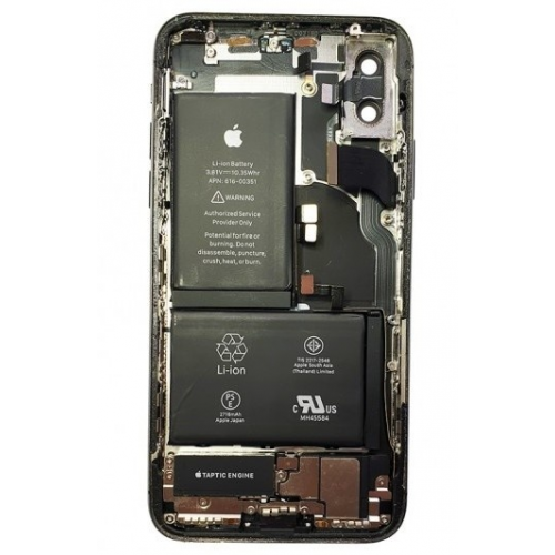 Chasis De Pantalla / Carcasa Central Con Tapa Trasera Para IPhone X Con Bateria Flex Carga y Buzzer