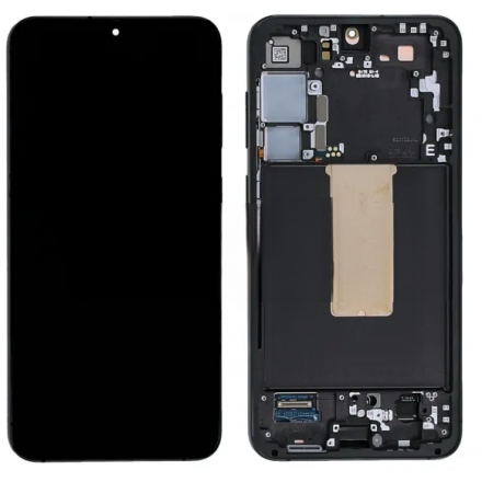 n117.2 Pantalla Completa con Marco Service Pack para Samsung Samsung Galaxy S23 Plus (2023) S916B – Negro