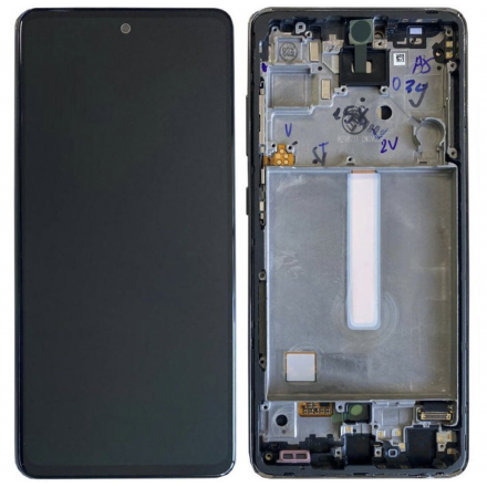 n86 Pantalla Original Completa para Samsung SM-A546 (A54 5G 2023) negro