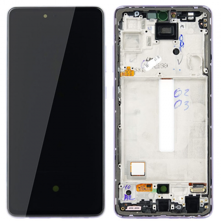 n86 Pantalla Original Completa para Samsung SM-A546 (A54 5G 2023) negro