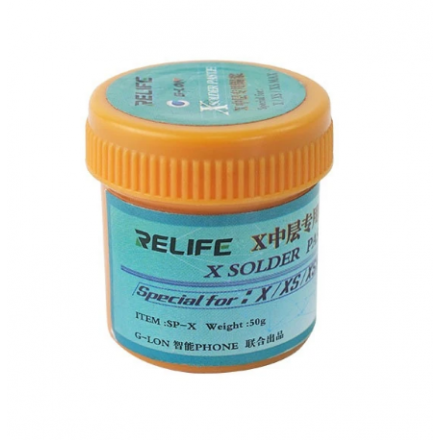 Relife-pasta de soldadura especial de Capa media, SP-X para iPhone x / xs / max / pasta de soldadura de alta densidad