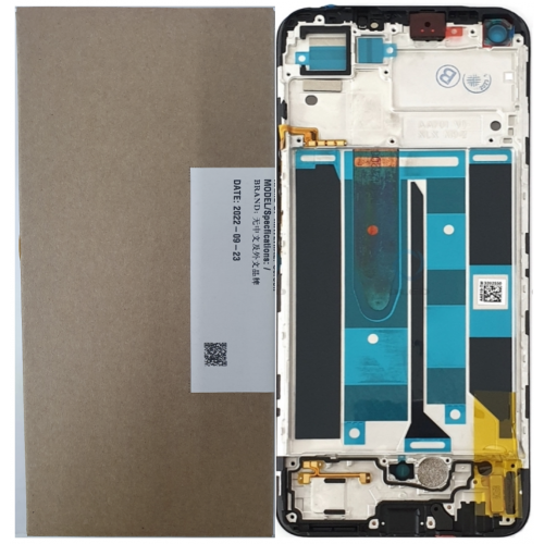 Pantalla Con Marco Para Realme 8 4G - ORIGINAL (Service Pack)