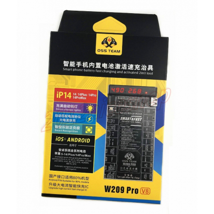 Reactivador de Bateria OSS TEAM W209 PRO V8 para iPhone 2