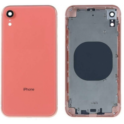 Chasis De Pantalla / Marco Medio / Carcasa Central Con Tapa Trasera / Con Cargador NFC Para iPhone XR