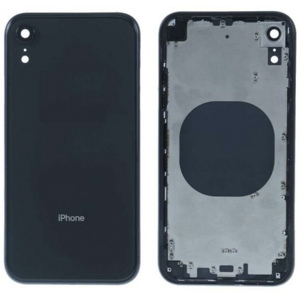 Chasis De Pantalla / Marco Medio / Carcasa Central Con Tapa Trasera / Con Cargador NFC Para iPhone XR 2