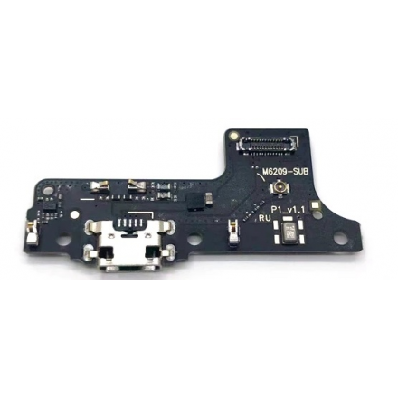 Placa De Conector De Carga Micro USB Con Micrófono para alcatel 1s 2021, 6025, 6025H, 6025D